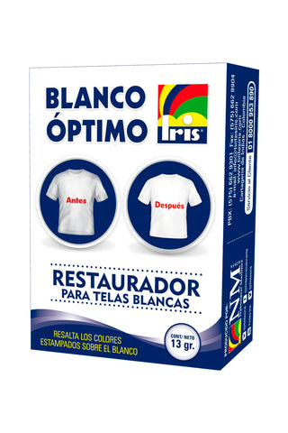 IRIS RESTAURADOR BLANCO OPTIMO 13GR